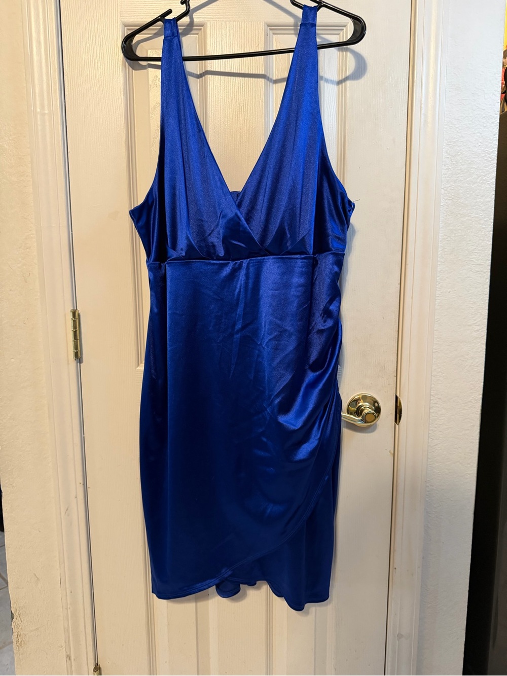 Emerald Sundae Royal Blue Mini Dress